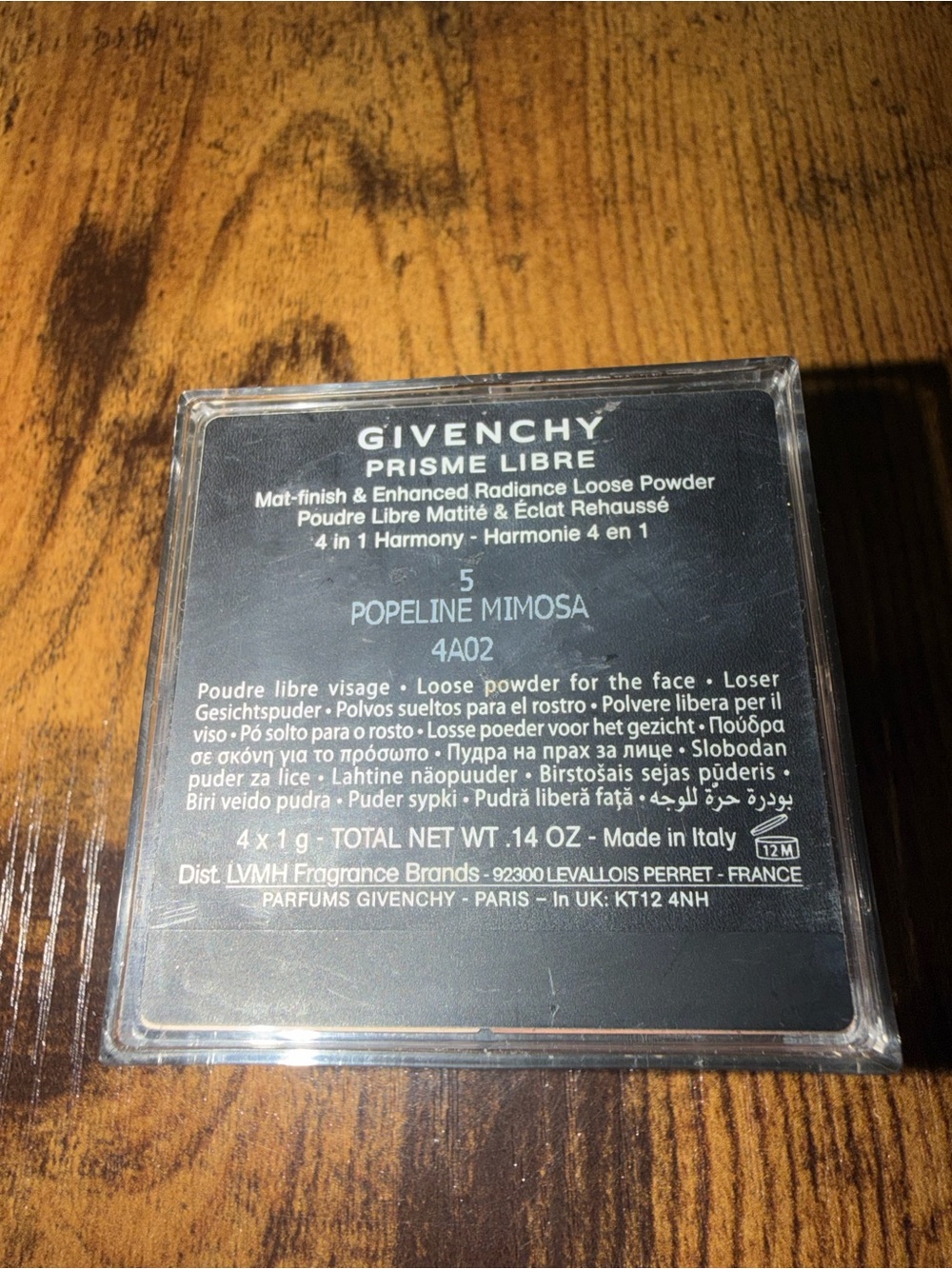 Givenchy Prisme Libre Dual Powder - Gold & Peach Shades-Popeline Mimosa-New - Picture 2 of 4